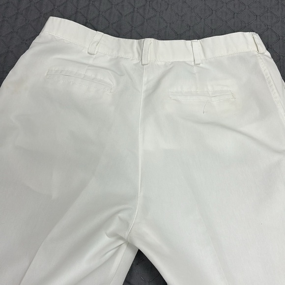 White men's nursing or doctor's trousers with clips, pockets size 36 - Picture 6 of 6